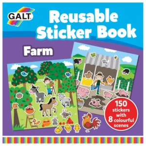 Galt Reusable Sticker Book Farm