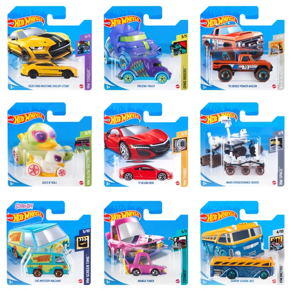 Hot Wheels 1:64 Cars Assorted