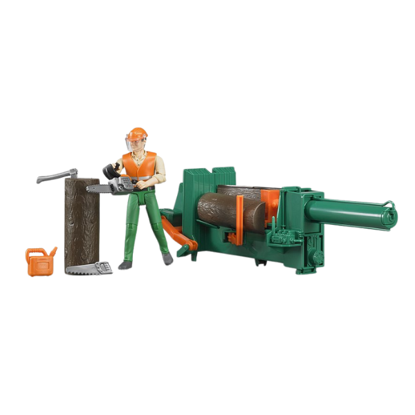Bruder 1:16 Forestry Set - Image 4