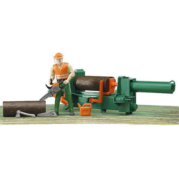Bruder 1:16 Forestry Set - Image 3